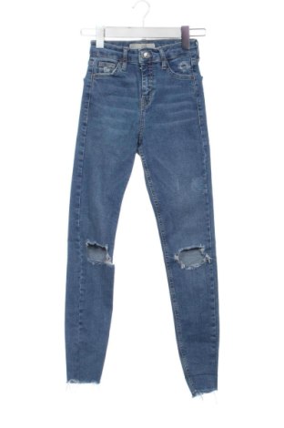 Dámske džínsy  Topshop, Veľkosť XXS, Farba Modrá, Cena  10,10 €, #137678108