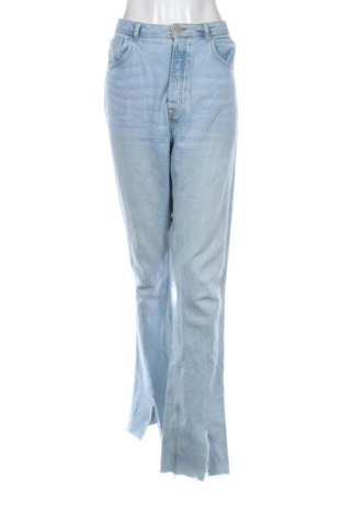 Blugi de femei Zara, Mărime XL, Culoare Albastru, Preț 78,74 Lei, #137680134