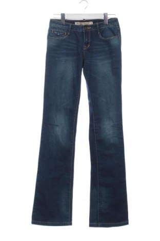 Дамски дънки Zara, Размер S, Цвят Син, Цена 13,33 €, #137689260