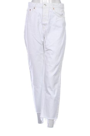 Дамски дънки Zara, Размер S, Цвят Бял, Цена 12,38 €, #137692234