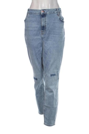 Dámske džínsy  River Island, Veľkosť 3XL, Farba Modrá, Cena  14,48 €, #137696705