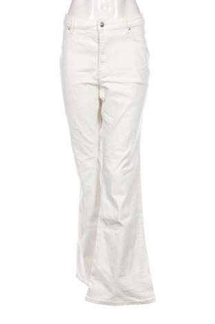 Dámske džínsy  H&M, Veľkosť XXL, Farba Kremová, Cena  22,00 €, #137699455