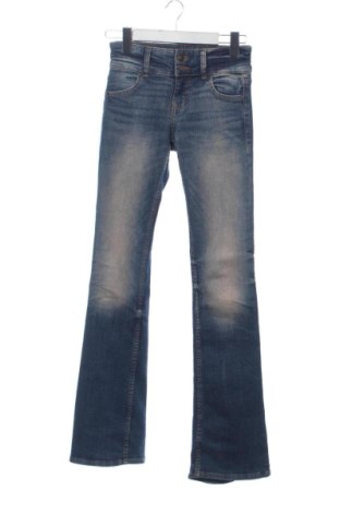 Blugi de femei Bershka, Mărime S, Culoare Albastru, Preț 54,00 Lei, #137673746