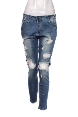 Damskie jeansy Unbranded, Rozmiar L, Kolor Niebieski, Cena 32,26 zł, #137703950