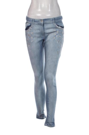 Blugi de femei F&F, Mărime M, Culoare Albastru, Preț 36,74 Lei, #137716263