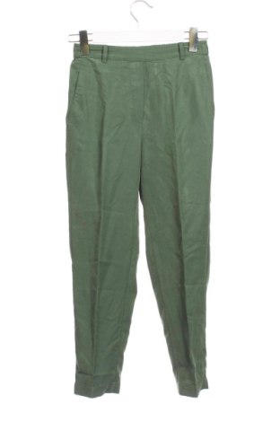 Pantaloni de velvet de femei Mango, Mărime XS, Culoare Verde, Preț 63,21 Lei, #137645292