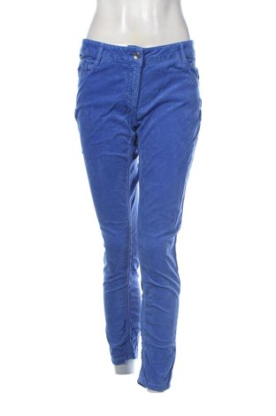 Pantaloni de velvet de femei Betty Barclay, Mărime M, Culoare Albastru, Preț 104,98 Lei, #137684643