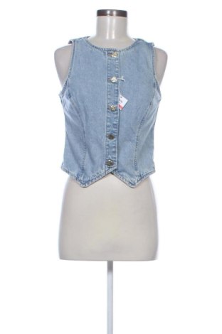 Vestă de femei Sinsay, Mărime S, Culoare Albastru, Preț 136,00 Lei, #137653557