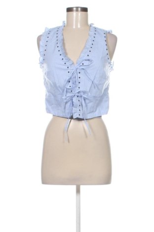 Vestă de femei Reserved, Mărime S, Culoare Albastru, Preț 82,04 Lei, #137680675