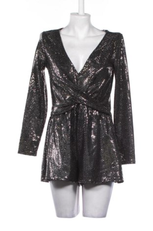 Дамски къс гащеризон H&M, Размер M, Цвят Сребрист, Цена 13,91 €, #137645980