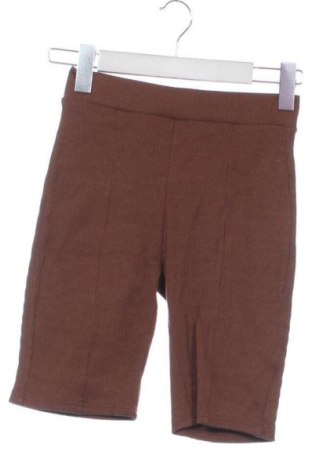 Pantaloni scurți de femei Bershka, Mărime XXS, Culoare Maro, Preț 44,47 Lei, #137641235