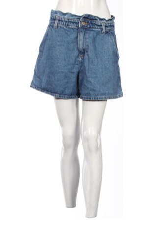 Pantaloni scurți de femei Zara, Mărime M, Culoare Albastru, Preț 78,74 Lei, #137673984