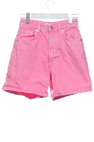 Damskie szorty Zara, Rozmiar XS, Kolor Różowy, Cena 67,74 zł, #137681397