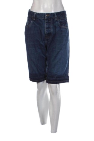 Pantaloni scurți de femei Bershka, Mărime XXL, Culoare Albastru, Preț 96,90 Lei, #137682024