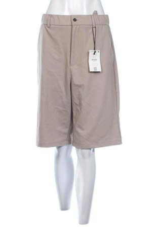Pantaloni scurți de femei Bershka, Mărime M, Culoare Bej, Preț 96,90 Lei, #137710401