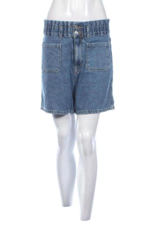 Pantaloni scurți de femei Pull&Bear, Mărime S, Culoare Albastru, Preț 56,90 Lei, #137710801