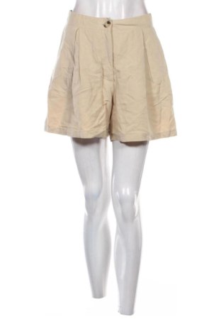 Damskie szorty Bershka, Rozmiar S, Kolor Beżowy, Cena 33,07 zł, #137662697