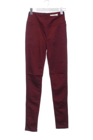 Pantaloni de femei Pieces, Mărime XS, Culoare Roșu, Preț 28,52 Lei, #137635459