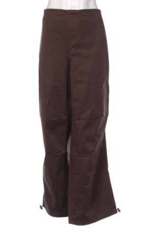 Damskie spodnie Stradivarius, Rozmiar XXL, Kolor Brązowy, Cena 32,26 zł, #137660988
