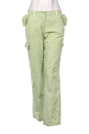 Pantaloni de femei Check Up, Mărime M, Culoare Verde, Preț 68,24 Lei, #137666850