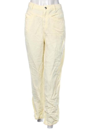 Pantaloni de femei Mango, Mărime S, Culoare Galben, Preț 68,24 Lei, #137672505