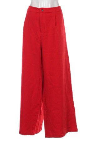 Damskie spodnie SHEIN, Rozmiar 3XL, Kolor Czerwony, Cena 76,20 zł, #137674544