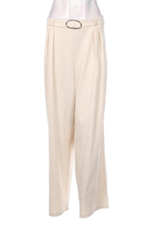Pantaloni de femei H&M, Mărime XXL, Culoare Ecru, Preț 110,23 Lei, #137677728