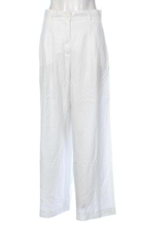 Pantaloni de femei Zara, Mărime M, Culoare Alb, Preț 62,99 Lei, #137680545