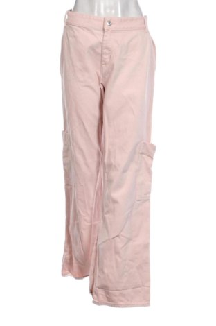 Damskie spodnie H&M, Rozmiar XL, Kolor Różowy, Cena 46,57 zł, #137681424