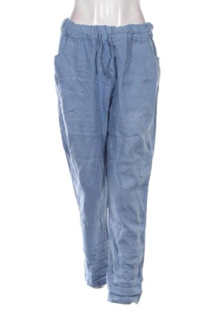 Damskie spodnie NEW COLLECTION, Rozmiar L, Kolor Niebieski, Cena 88,90 zł, #137681733