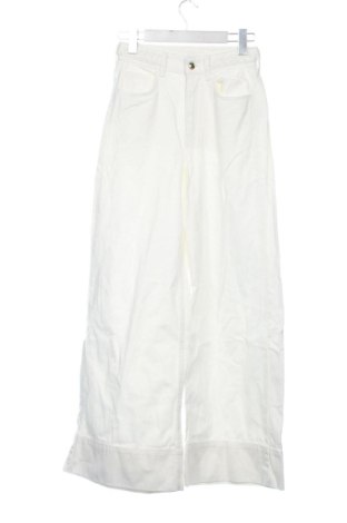 Dámské kalhoty  H&M, Velikost XS, Barva Bílá, Cena  267,00 Kč, #137682659