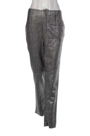 Pantaloni de femei Metradamo, Mărime M, Culoare Argintiu, Preț 183,72 Lei, #137683272