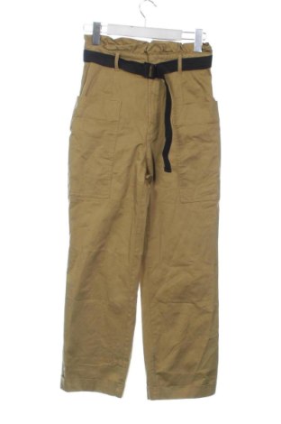 Dámské kalhoty  Zara, Velikost XS, Barva Zelená, Cena  340,00 Kč, #137683754