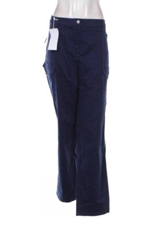 Dámské kalhoty  Ulla Popken, Velikost 4XL, Barva Modrá, Cena  679,00 Kč, #137684420