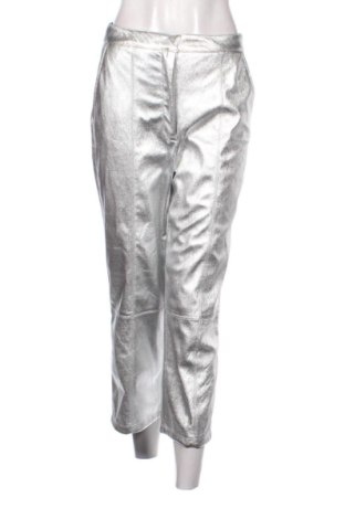Дамски панталон Bershka, Размер M, Цвят Сребрист, Цена 13,52 €, #137690226