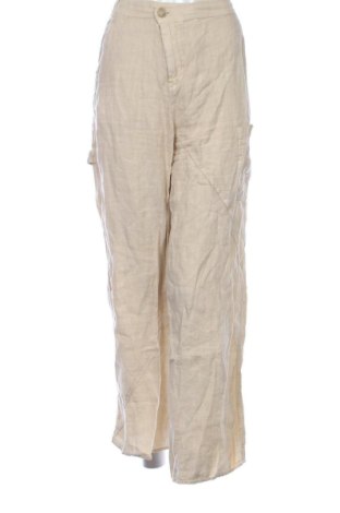 Дамски панталон Zara, Размер L, Цвят Бежов, Цена 37,40 €, #137691698