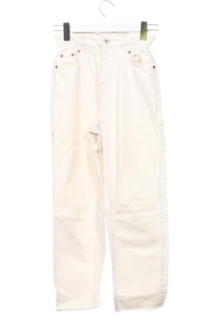 Дамски панталон Bershka, Размер XS, Цвят Екрю, Цена 11,00 €, #137694862