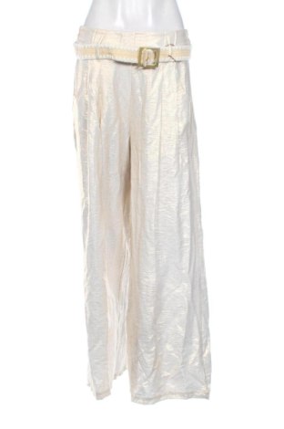 Pantaloni de femei NEW COLLECTION, Mărime S, Culoare Auriu, Preț 141,72 Lei, #137713736