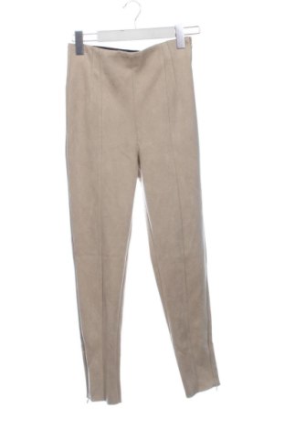 Pantaloni de femei Zara, Mărime XS, Culoare Bej, Preț 78,74 Lei, #137640016