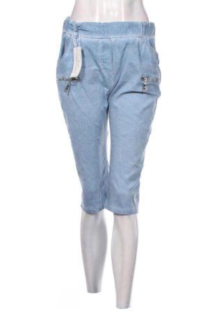 Pantaloni de femei NEW COLLECTION, Mărime M, Culoare Albastru, Preț 162,72 Lei, #137647177
