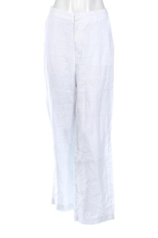 Pantaloni de femei H&M L.O.G.G., Mărime L, Culoare Alb, Preț 80,99 Lei, #137652344