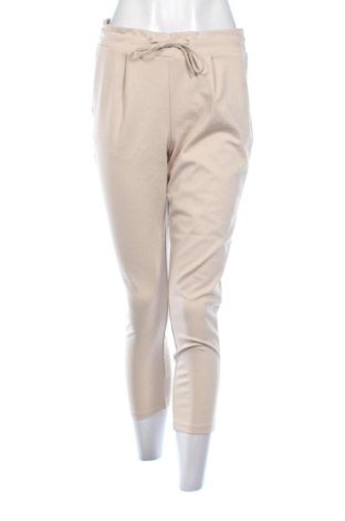 Pantaloni de femei Ichi, Mărime L, Culoare Bej, Preț 114,99 Lei, #137654034