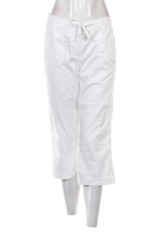 Pantaloni de femei Marks & Spencer, Mărime L, Culoare Alb, Preț 68,24 Lei, #137664104