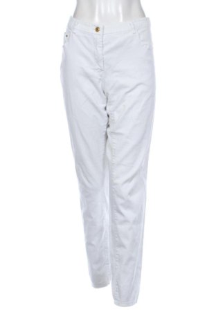Pantaloni de femei H&M, Mărime XL, Culoare Alb, Preț 68,24 Lei, #137664308