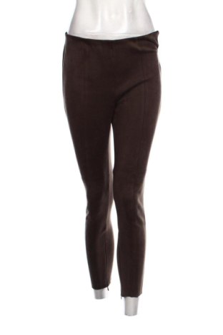 Дамски панталон Zara, Размер S, Цвят Кафяв, Цена 9,53 €, #137675260
