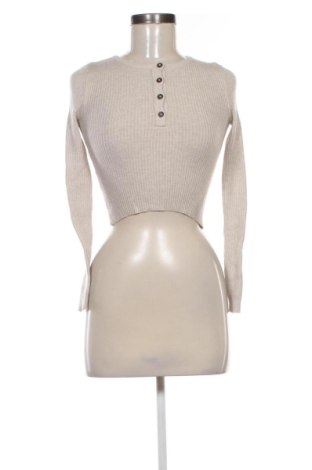 Pulover de femei Pull&Bear, Mărime XS, Culoare Bej, Preț 52,49 Lei, #137666697
