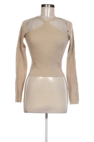 Pulover de femei Stradivarius, Mărime M, Culoare Bej, Preț 41,99 Lei, #137673893