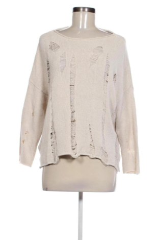 Pulover de femei Zara, Mărime S, Culoare Ecru, Preț 83,99 Lei, #137681200