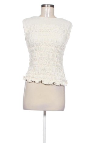 Дамски пуловер Zara, Размер L, Цвят Екрю, Цена 13,00 €, #137683302