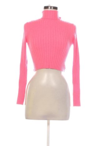 Damski sweter Bershka, Rozmiar S, Kolor Różowy, Cena 46,00 zł, #137689847
